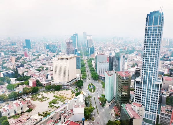 CDMX no centro da cidade