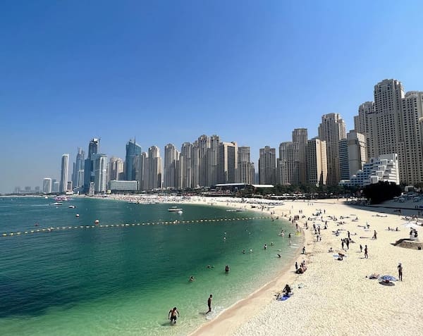 Praia da Marina do Dubai