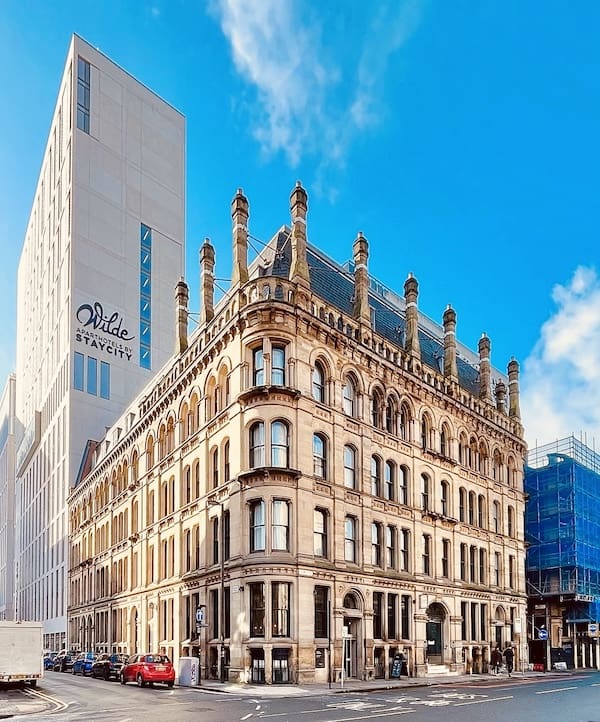 Centro da cidade de Manchester