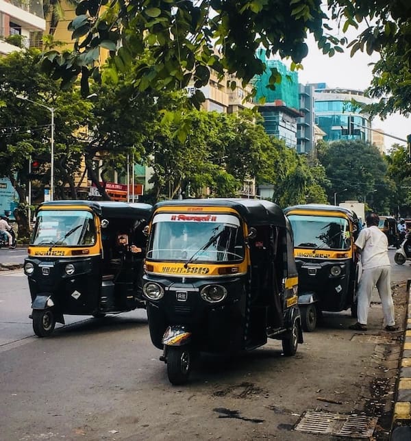 Tuk tuk de Mumbai