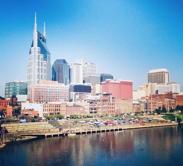 Linha do horizonte de Nashville