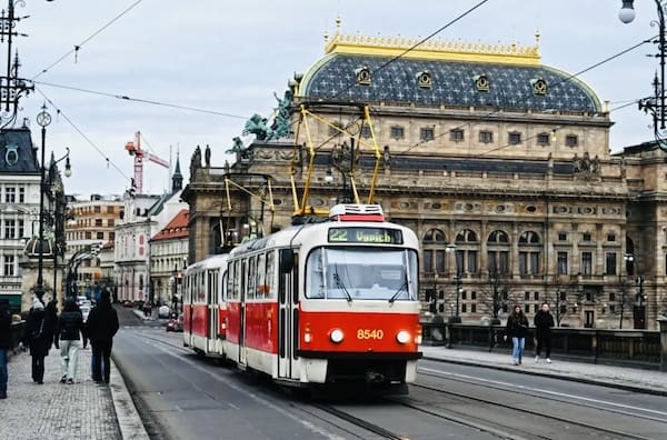 Elétrico de Praga