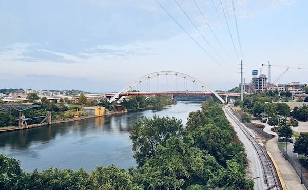 Ponte de Shelby Street Nashville