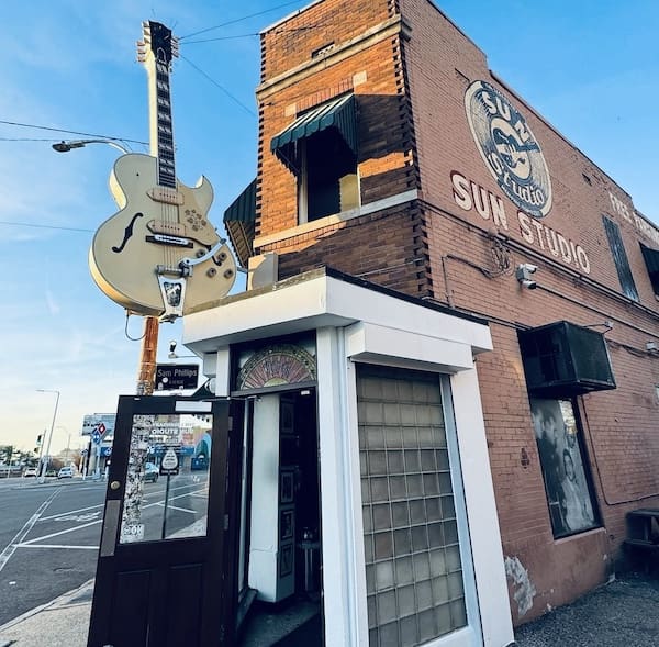Estúdio Sun em Memphis