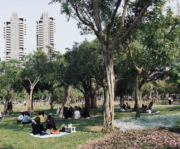 Parque florestal de Da'an